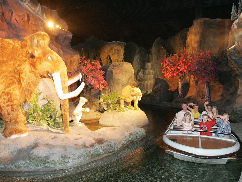 Ice Age Guests in Boat