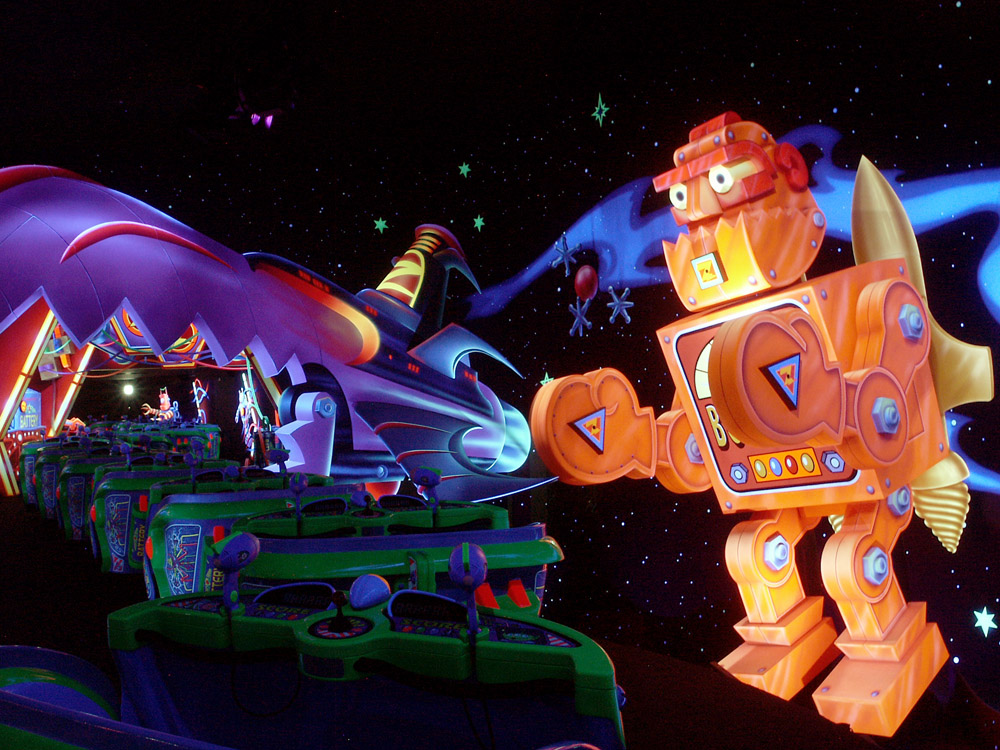 Buzz Lightyear Boxobot Scene